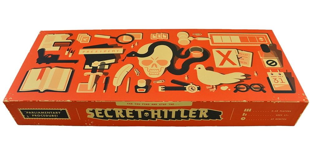 Secret Hitler Board games Pattern Family Funny Entertainment Cards